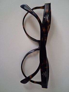 PRADA VPR 01U Havana Tortoise Eyeglasses Frames